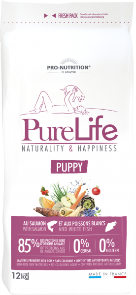 Flatazor Pure Life Puppy | 12 kg getreidefreies Hundefutter