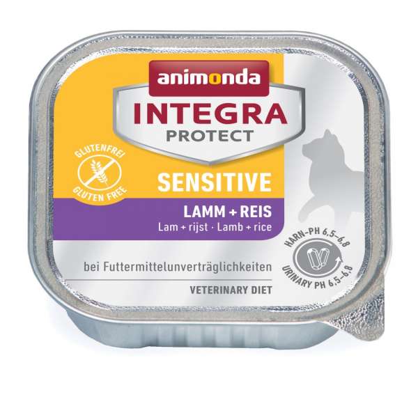 Animonda Integra Sensitive | mit Lamm &amp; Reis | 8x100g