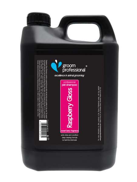 Groom Professional Raspberry Gloss Shampoo | 4 Liter
