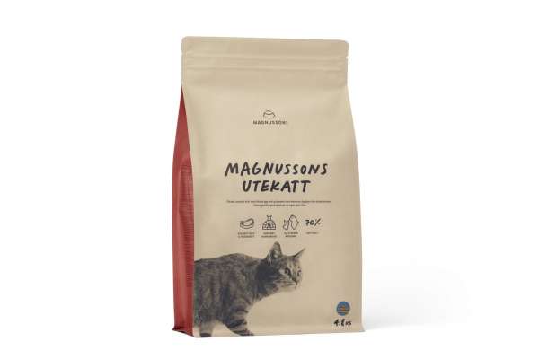Magnusson UTTEKATT | für Freigänger Katzen | Katzen Trockenfutter