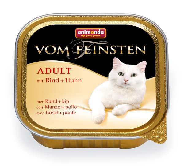 Animonda Vom Feinsten Adult-Cat | mit Rind &amp; Huhn | 32x 100g