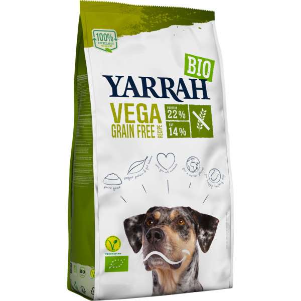 Yarrah Dog BIO Adult VEGA Grainfree | vegetarisches &amp; getreidefreies Hundefutter