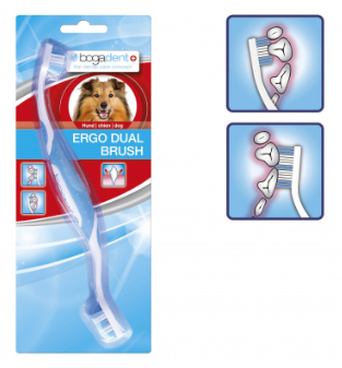 Bogadent doppelseitige Zahnbürste | Ergo Dual Brush