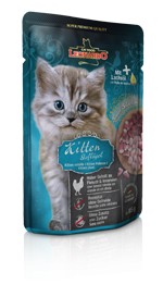 LEONARDO® Finest Selection | Kitten | mit Geflügel | 16x 85g Frischebeutel