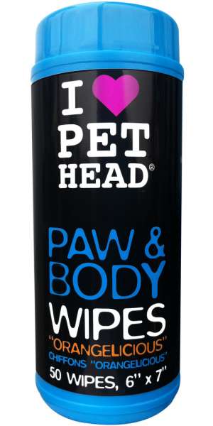 PET Head Paw &amp; Body Wipes | 50 Wischtücher