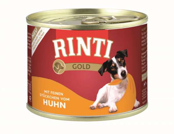 Rinti Gold | mit Huhn | 12x185g Hundefutter