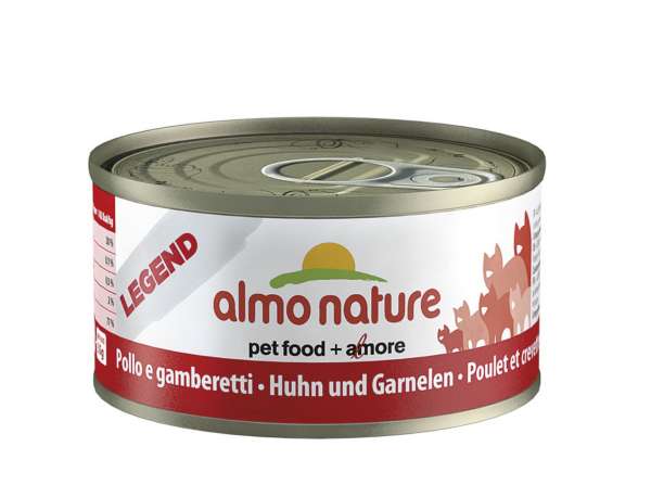 Almo Nature Legend | mit Huhn &amp; Garnele | 24x 70g