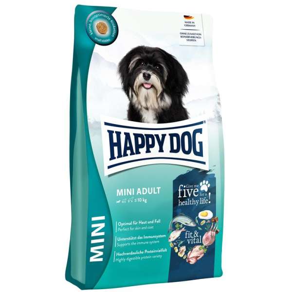 HappyDog Fit &amp; Vital Adult Mini-Dog | 4 kg Hundefutter