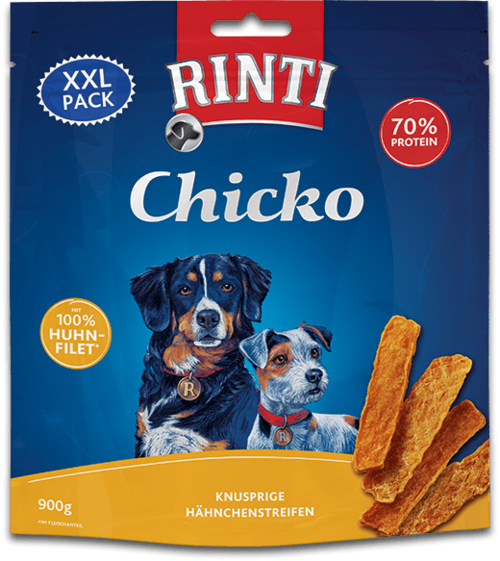 Rinti Extra Chicko | XXL-Pack Huhn | 900g Hundesnack