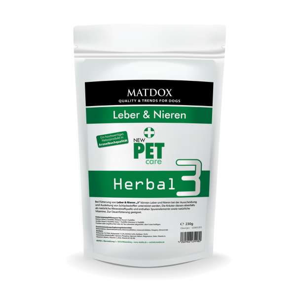 Matdox Herbal 3 | Leber &amp; Nieren | 230g Kräutermischung