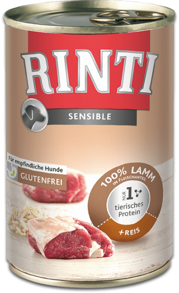 Rinti Sensible | mit Lamm und Reis