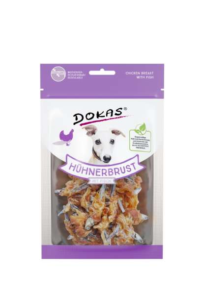 Dokas Hühnerbrust &amp; Fisch | Hundesnack