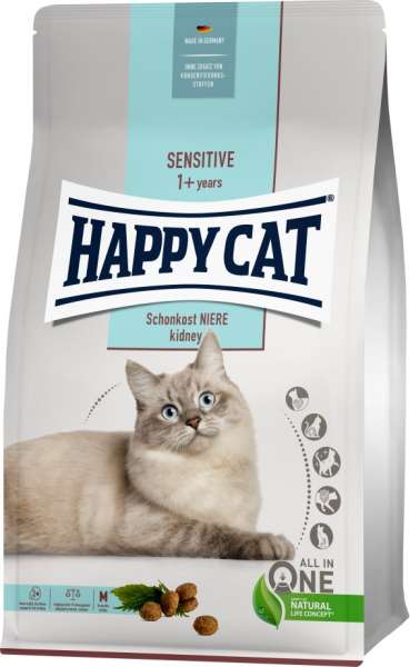 HappyCat Sensitive Schonkost | Niere | Katzenfutter