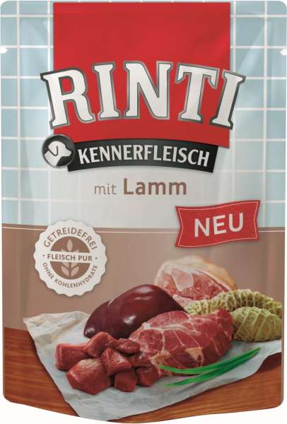 Rinti Kennerfleisch | mit Lamm | 10x 400g Frischebeutel