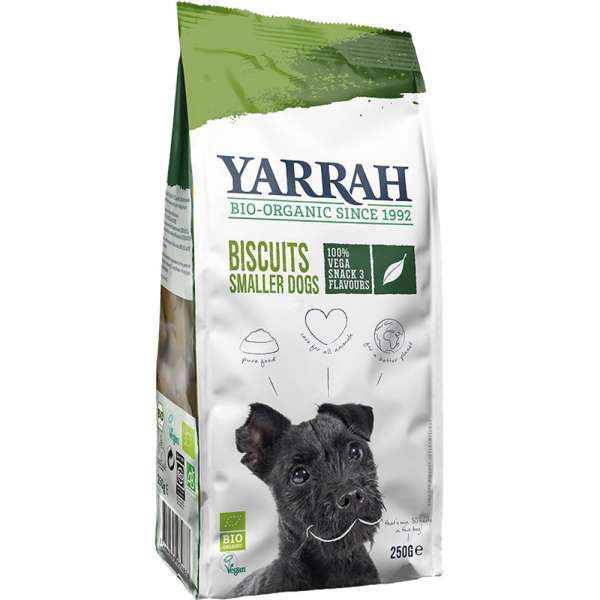 Yarrah Vegetarische Bio Hundekekse | für kleinere Hunde | 250g