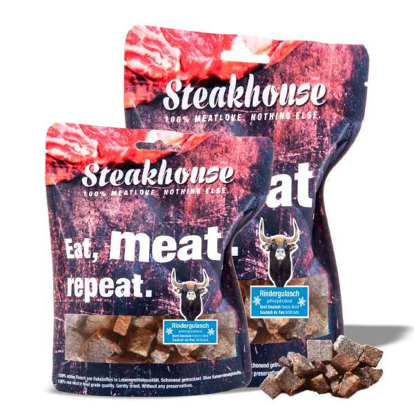 Fleischeslust Steakhouse Freezies | mit Rindfleisch | Hundesnacks