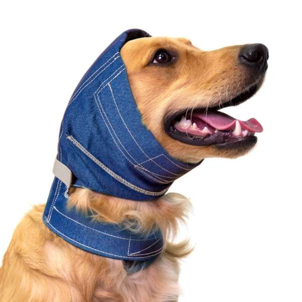 KVP No Flap Ear Wrap Denim | Ohrenschutz für Hunde