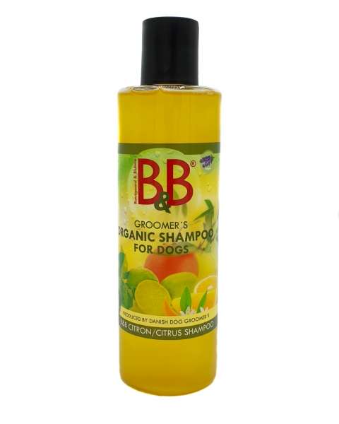 B&amp;B Organic Citrus Shampoo für Hunde &amp; Katzen