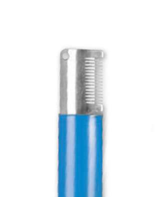 IdealDog Trimmmesser mit mittelgrober Zahnung | Blau