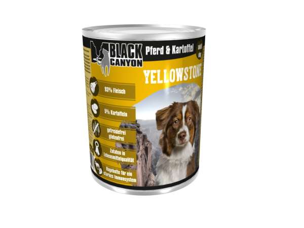 Black Canyon Yellowstone | mit Pferd &amp; Kartoffel | Hundefutter