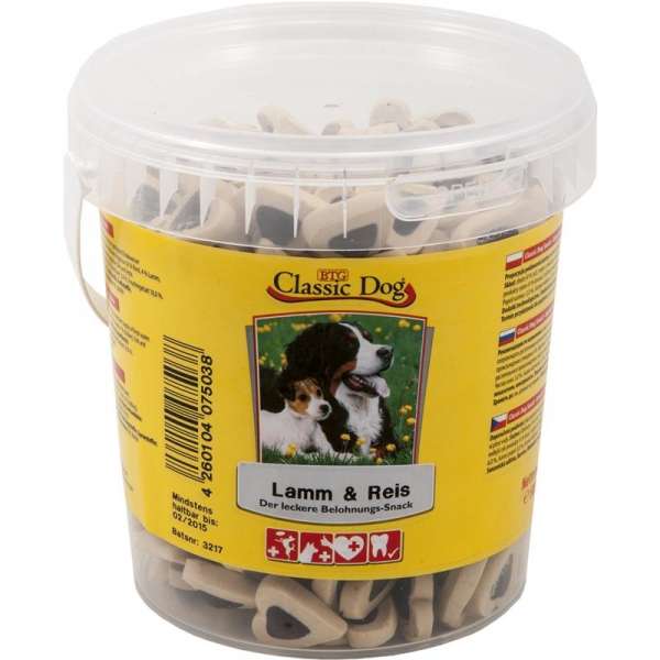 Classic Dog Lamm &amp; Reis | 500g Hundesnack