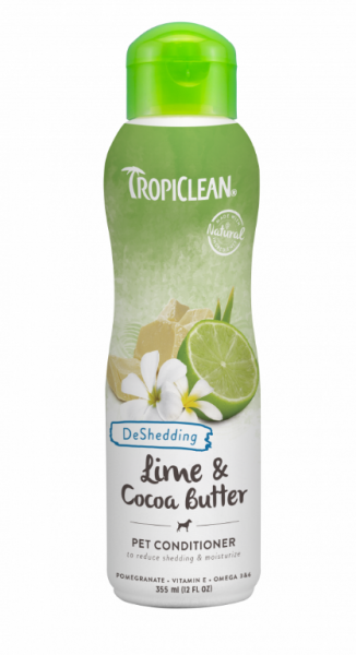 Tropiclean Limette &amp; Kakaobutter Pflegespülung | de Shedding
