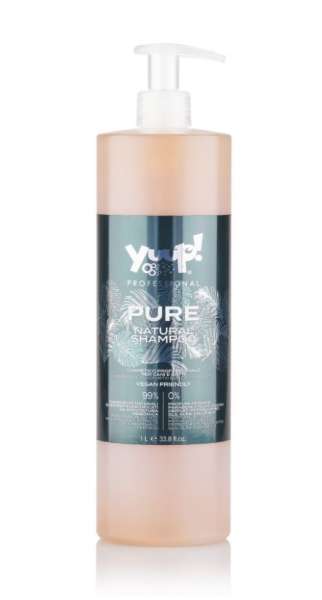 Yuup!® Natürliches Hundeshampoo PURE | vegan &amp; parfümfrei | 1 Liter