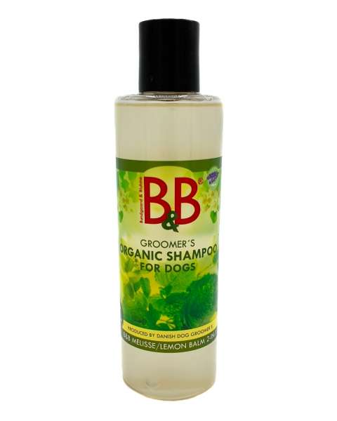 B&amp;B Organic (2-in-1) Shampoo | Melisse - Lemon | für Hunde &amp; Katzen