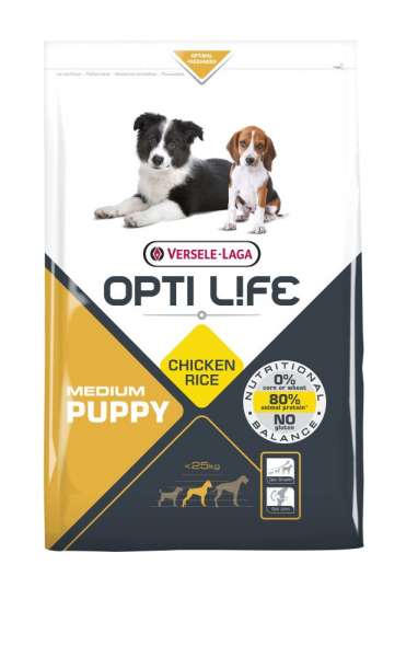 Opti Life Puppy, Medium, 2.5 kg