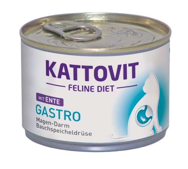 Kattovit Gastro | mit Ente | 12x 85g Katzenfutter