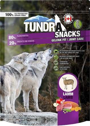Tundra Dog Gelenk Fit | mit Lamm | 100 g Hundesnacks