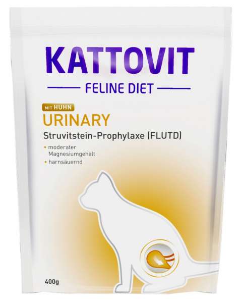 Kattovit Diet Urinary | mit Huhn | 6x400g Katzenfutter
