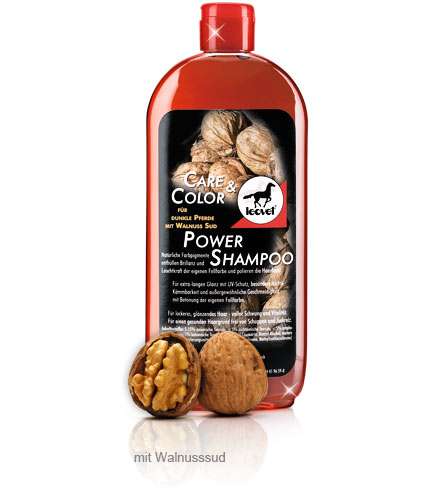 Leovet Power Shampoo Walnuss | 500 ml Pferdeshampoo