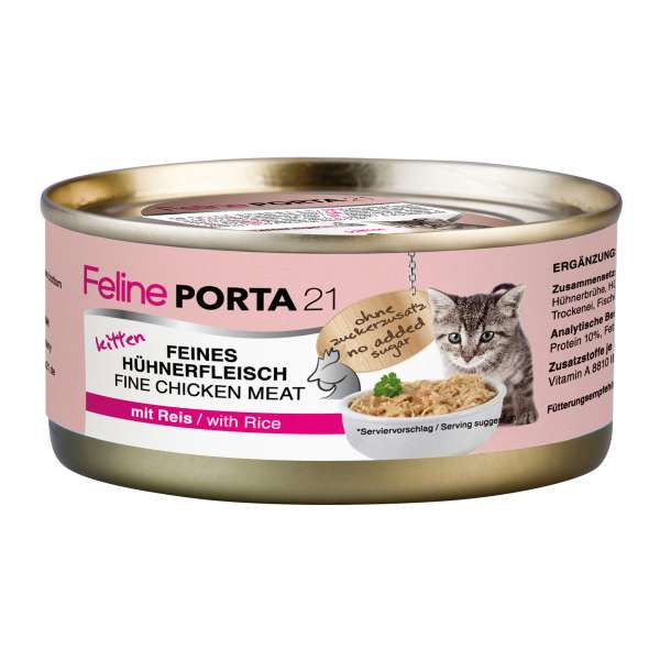 Porta21 Kitten | mit Hühnerfleisch &amp; Reis