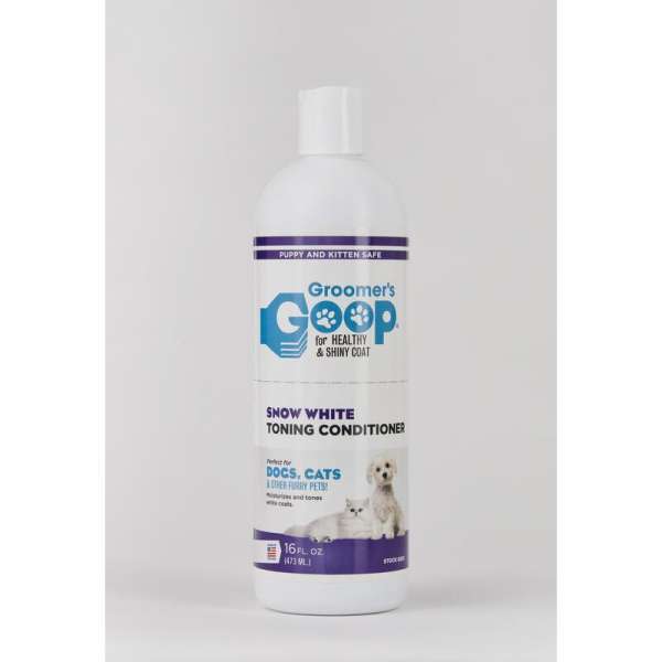 Groomers Goop Snow White | 473 ml Toning Conditioner