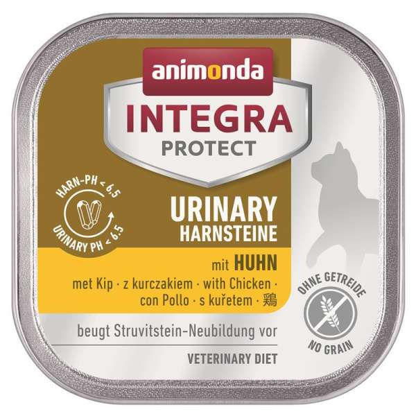 Animonda Integra Protect Urinary | mit Huhn | 6 Schalen Katzenfutter