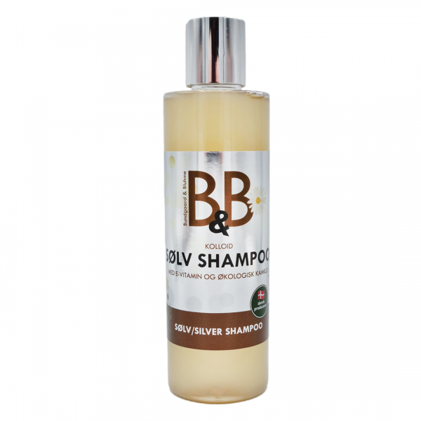 B&amp;B Silbershampoo | mit Kamille | 250 ml Hundeshampoo