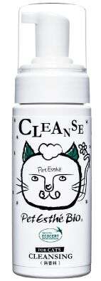 Pet Esthé BIO Skin Care Cleansing for Cats | Bio Hautpflegereinigungsschaum für Katzen | 140 ml
