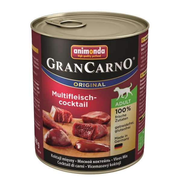 Animonda CranCarno Adult | Multifleisch-Cocktail | 6 Dosen Hundefutter