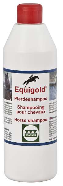 Stassek Equigold | Standard Pferdeshampoo mit antibakteriellen Silberionen
