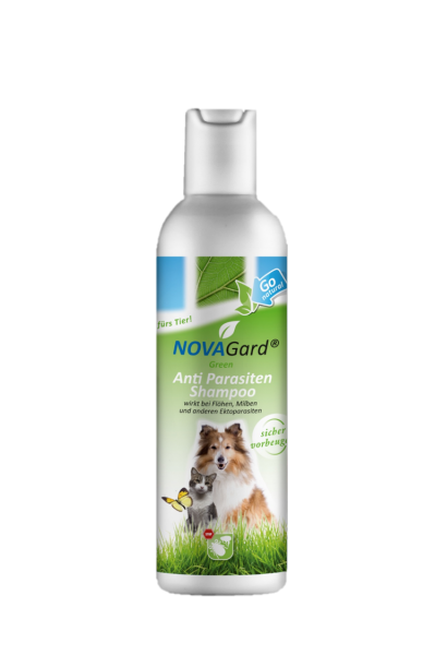 NovaGard Green® Anti Parsiten Shampoo | für Hunde und Katzen | 200 ml