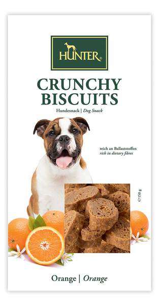 Hunter Crunchy Biscuits Orange | 150g Hundesnack