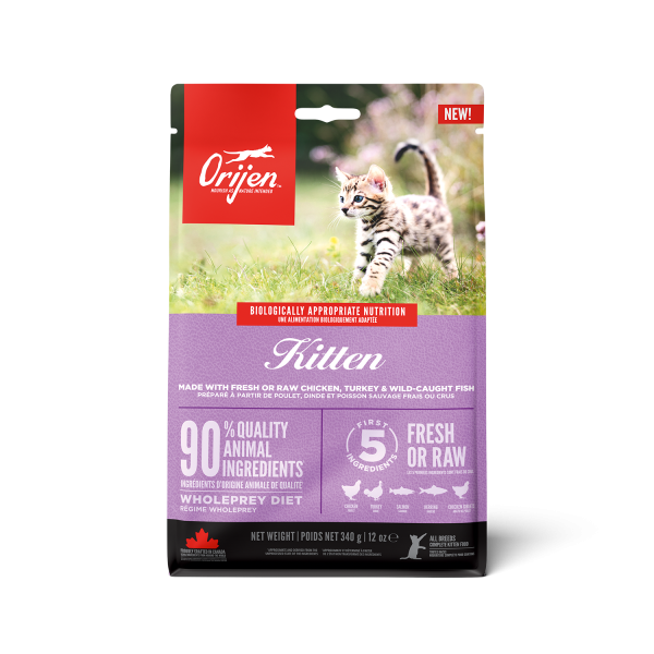 Orijen Cat Kitten | mit Huhn &amp; Truthahn | 1,8 kg getreidefreies Katzenfutter