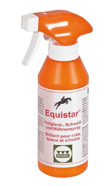 Stassek Equistar | Fellglanz-, Mähnen- und Schweifspray für Pferde
