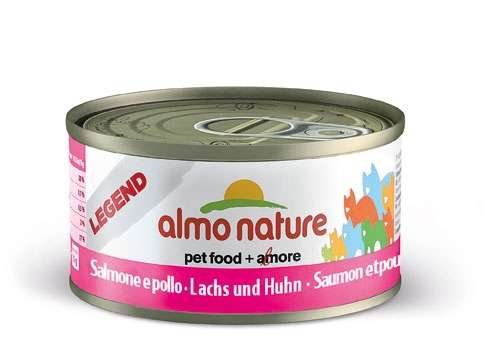 Almo Nature Legend | mit Lachs &amp; Huhn | 24x 70g