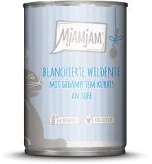 Mjamjam | mit Wildente &amp; Kürbis an Soße | 6x 380 g Katzenfutter