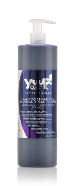 Yuup Professional | Whitening &amp; Brightening Shampoo | für helle Felltypen
