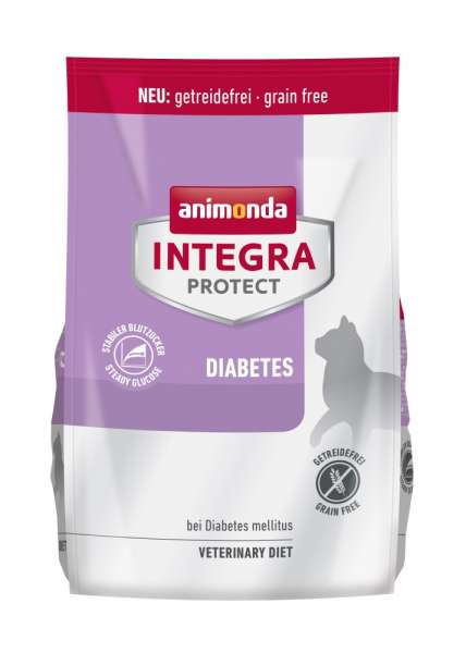 Animonda Integra Protect Diät Diabetes | 1.2 kg getreidefreies Katzenfutter