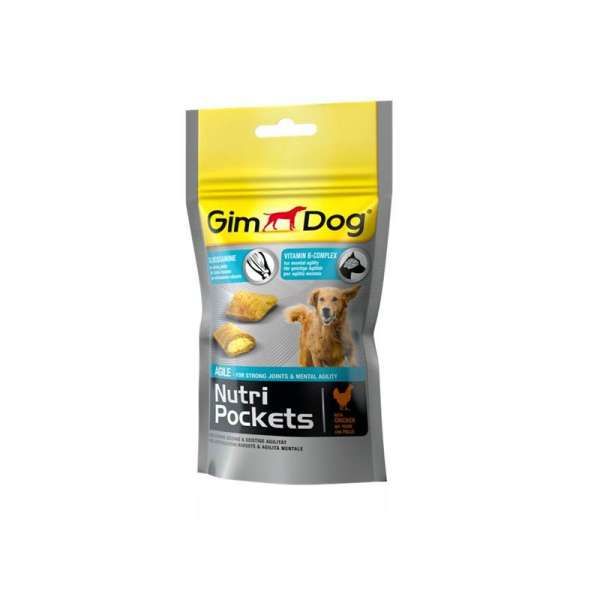 Gimborn Gimdog Nutri Pockets | Agile | 45g Hundesnack