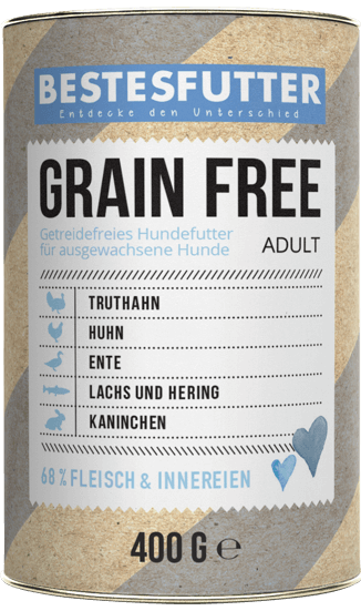 Bestesfutter Grain Free Adult Dog | 6x400g feuchtes Hundefutter